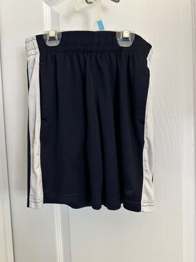 New Balance Blue And White Shorts BOYS SIZE 10-12